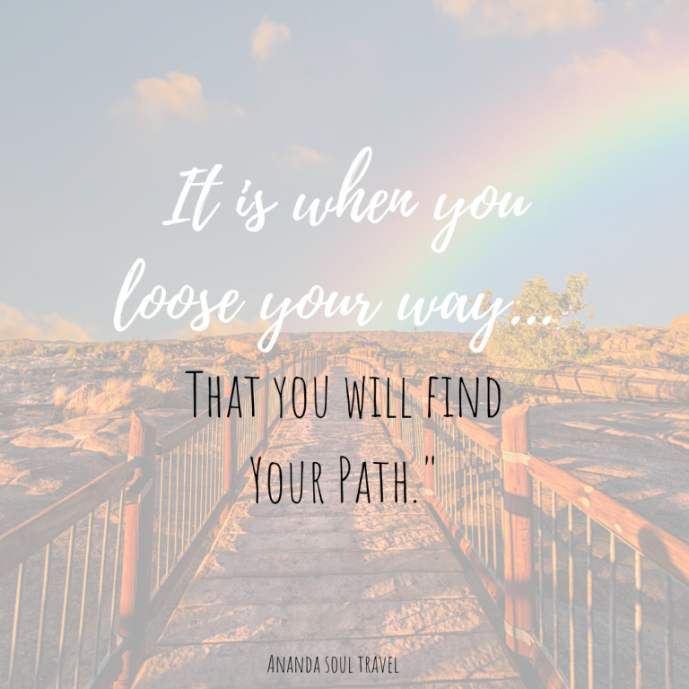 free clarity session, lose your way to find your path